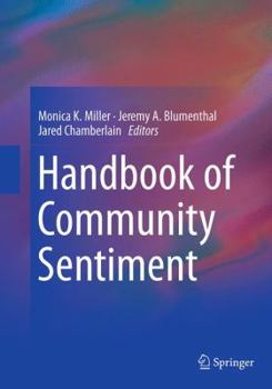 Paperback Handbook of Community Sentiment Book