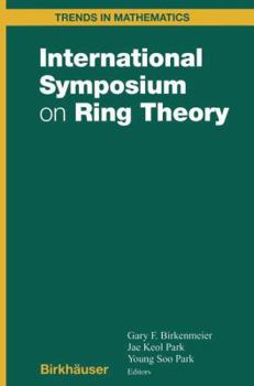 Paperback International Symposium on Ring Theory Book