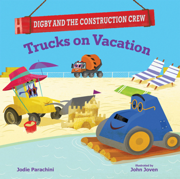 Hardcover Trucks on Vacation Book