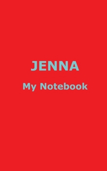 Paperback JENNA My Notebook Book