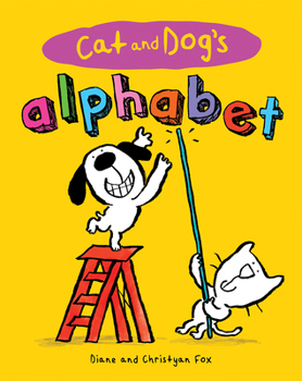 Hardcover Cat and Dog's Alphabet Book