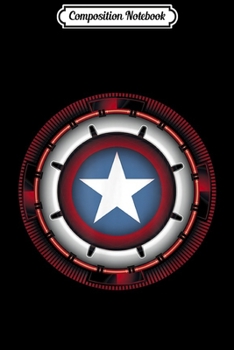 Composition Notebook: Marvel Captain America Avenger Future Shield Graphic  Journal/Notebook Blank Lined Ruled 6x9 100 Pages