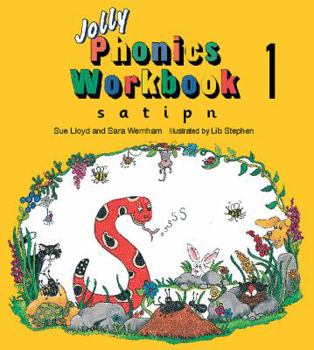Paperback Jolly Phonics Workbook 1s, A, T, I, P, N Book