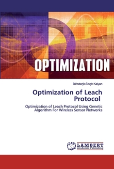 Paperback Optimization of Leach Protocol Book