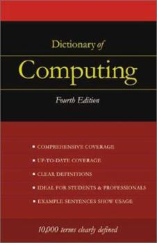 Paperback Dictionary of Computing Book