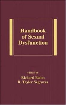 Hardcover Handbook of Sexual Dysfunction Book