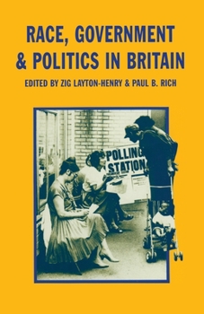 Paperback Race, Government and Politics in Britain Book