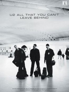 Paperback U2 -- All That You Can't Leave Behind: Guitar Tab Book