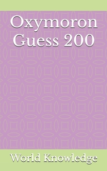 Paperback Oxymoron Guess 200 Book