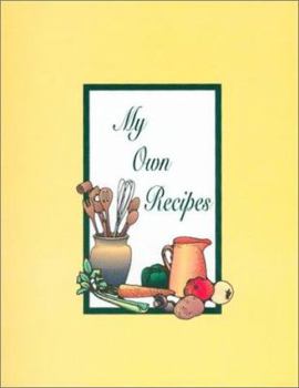 Spiral-bound My Own Recipes Book