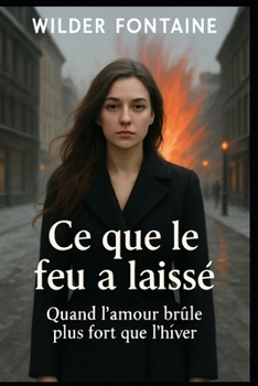Paperback Ce que le feu a laissé [French] Book