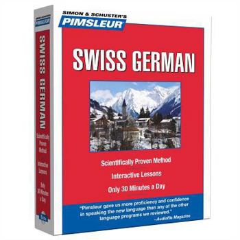 Audio CD Pimsleur Swiss German Level 1 CD: Learn to Speak and Understand Swiss German with Pimsleur Language Programs Book