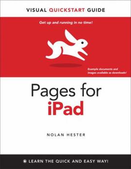 Paperback Pages for iPad: Visual QuickStart Guide Book