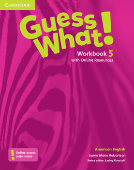 Paperback Guess What! American English Level 5 Workbook with Online Resources Book