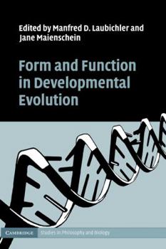 Hardcover Form and Function in Developmental Evolution Book