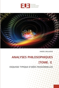 Paperback Analyses Philosophiques [Tome. I] [French] Book