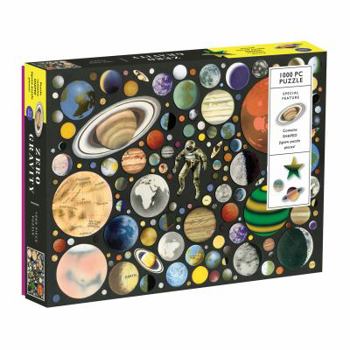 Board Game Zero Gravity 1000 Piece Puzzle with Shaped Pieces Book