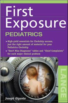 Paperback First Exposure Pediatrics Book