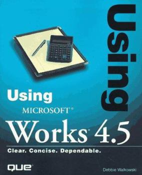 Paperback Using Microsoft Works 4.5 Book