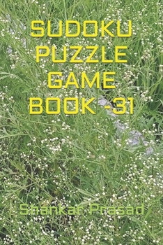 Paperback Sudoku Puzzle Game Book -31 Book