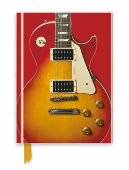 Hardcover Gibson Les Paul Guitar, Sunburst Red (Foiled Journal) Book