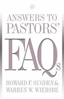 Paperback Answers to Pastors' FAQ's Book