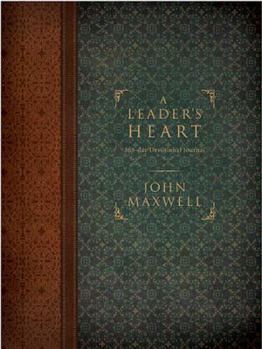 Hardcover A Leader's Heart: 365-Day Devotional Journal Book