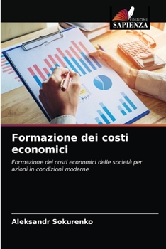 Paperback Formazione dei costi economici [Italian] Book