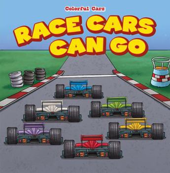 Library Binding Race Cars Can Go Fast Book