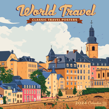Calendar World Travel 2024 12 X 12 Wall Calendar Book