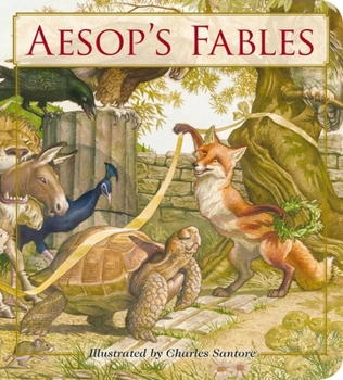 Board book Aesop's Fables Oversized Padded Board Book: The Classic Edition Book