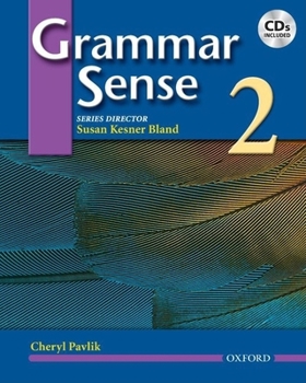 Paperback Grammar Sense 2 [With 2 CDs] Book