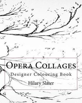 Paperback Opera Collages Designer Colouring Book