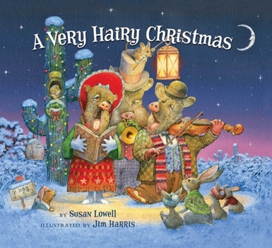 Hardcover Very Hairy Christmas Book