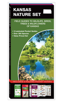 Misc. Kansas Nature Set: Field Guides to Wildlife, Birds, Trees & Wildflowers of Kansas Book