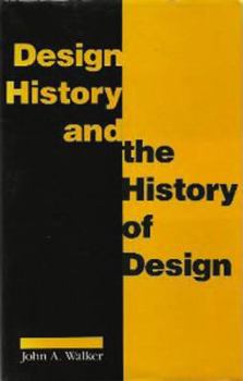 Paperback Design History and the History of Design Book