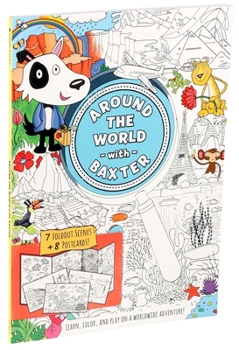 Paperback Around the World with Baxter Book