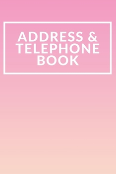 Address & Telephone Book: Organizer Contacts (6 x 9 in, 360 Contacts) - Record Addresses, Social Media, Telephone Numbers, Emails, Birthday & Extra ... Journal (Address And Telehone Book)