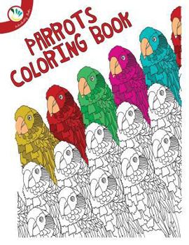 Paperback Parrot Coloring Book