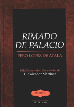 Hardcover Rimado de Palacio: Edición, Introducción, Y Notas de H. Salvador Martínez [Spanish] Book