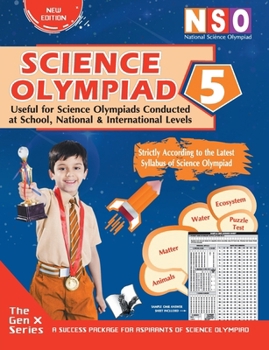 Paperback National Science Olympiad Class 5 (With CD) Book