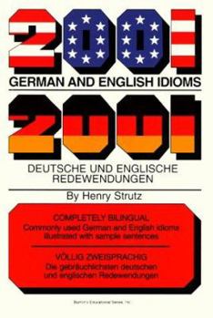 Paperback 2001 German and English Idioms Book
