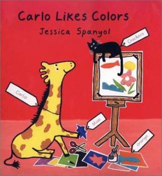 Hardcover Carlo Likes Colors Book