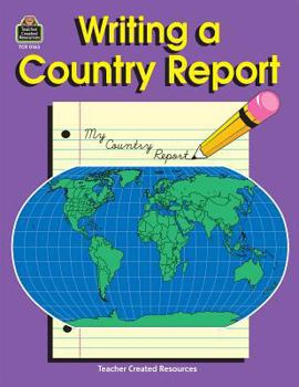 Paperback Writing a Country Report Book