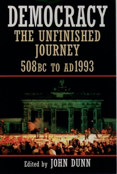 Paperback Democracy: The Unfinished Journey, 508 BC to Ad 1993 Book