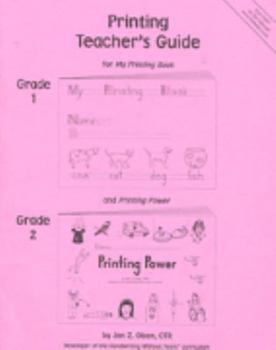 Paperback Printing Teacher's Guide Book