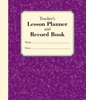 Spiral-bound Teacher's Lesson Planner and Record Book