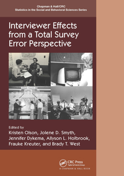 Paperback Interviewer Effects from a Total Survey Error Perspective Book
