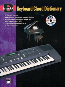 Paperback Keyboard Chord Dictionary Book