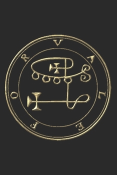 Paperback Valefor: Sigil King Solomon 72 Demon Goetia 6x9 100 Page Evocation Journal Book